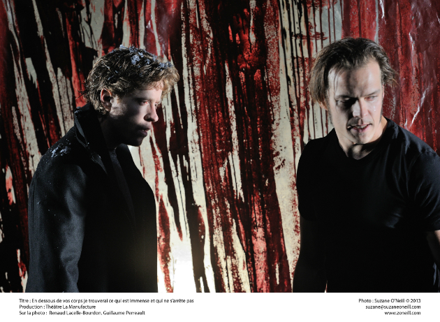 Nature humaine et tragédie. En dessous de vos corps je trouverai ce qui est immense et qui ne s&rsquo;arrête pas de Steve Gagnon.