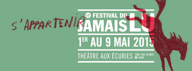 Se métamorphoser en trait d’union. Dévoilement de la programmation de la 14e édition du Festival Jamais Lu