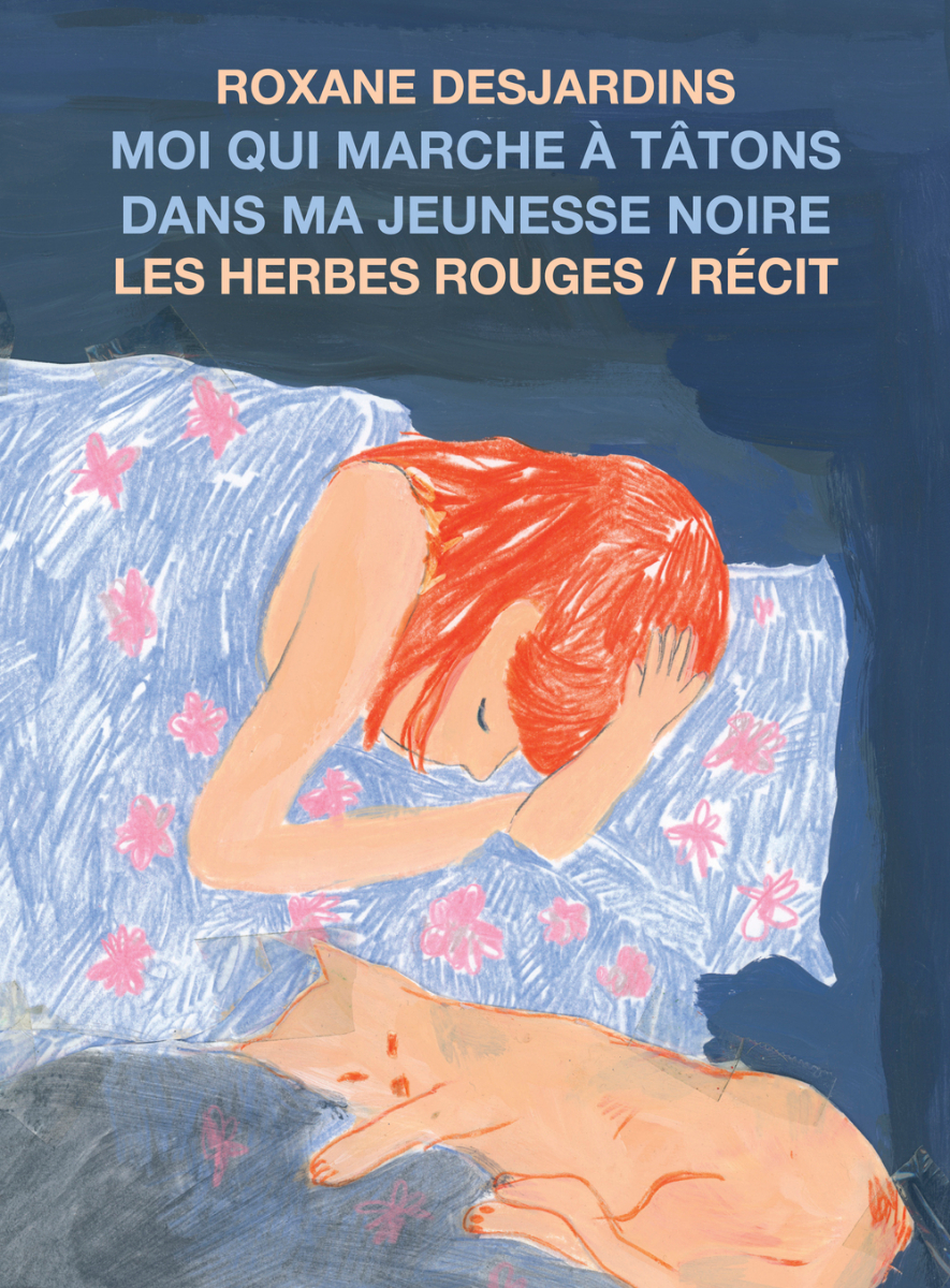 Page couverture du recueil: «Moi qui marche à tâtons dans ma jeunesse noire» Source: Site web de Dimedia