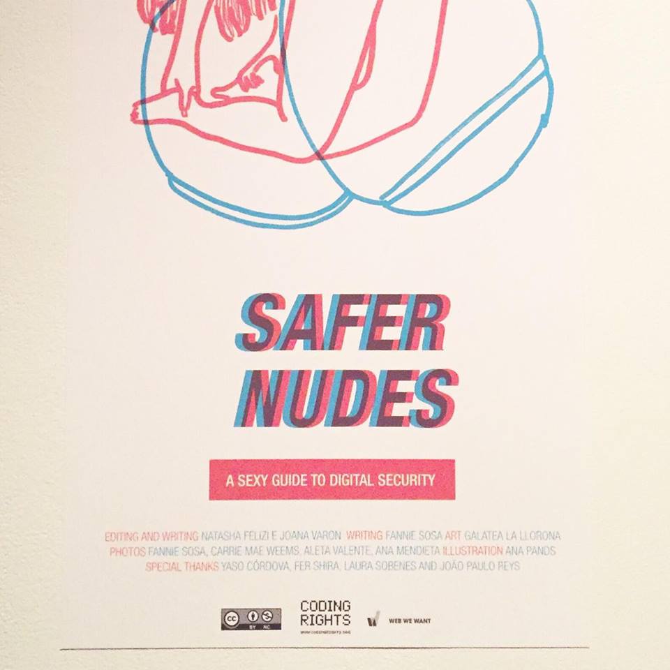 Natasha Felizi et Fernanda Shirakawa, Safer Nudes, 2016. Credit: Fanny Patry